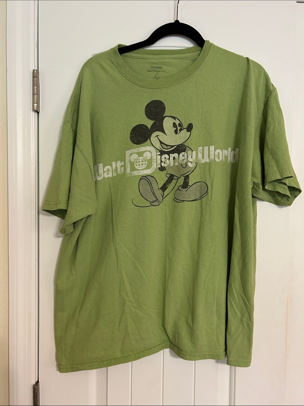 Disney Light Green Mickey Mouse Short Sleeve Tee